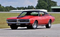 Desktop wallpaper. Dodge Charger 500 Super Bee Hemi 1971