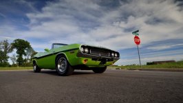 Desktop wallpaper. Dodge Challenger RT