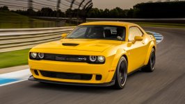 Desktop wallpaper. Dodge Challenger SRT 2018