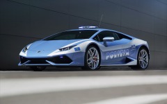 Desktop wallpaper. Lamborghini Huracán LP 610-4 Polizia 2015. ID:57213