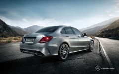 Desktop wallpaper. Mercedes-Benz C-Class Sedan 2015. ID:58391