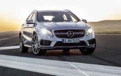 Desktop wallpaper. Mercedes-AMG GLA 45 2015. ID:58502