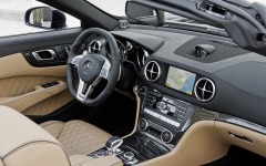 Desktop wallpaper. Mercedes-Benz SL 65 AMG Roadster 2015. ID:58542