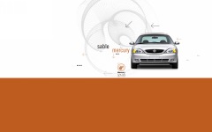 Desktop wallpaper. Mercury Sable 2004. ID:9079