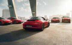 Desktop wallpaper. Porsche 911 Targa 4 GTS 2015. ID:59693