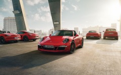 Desktop wallpaper. Porsche 911 Targa 4 GTS 2015. ID:59694