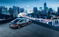 Desktop wallpaper. Porsche Cayman 2015. ID:59734