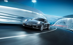 Desktop wallpaper. Porsche Cayman 2015. ID:59738