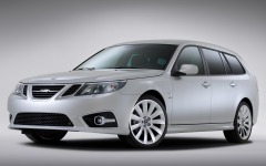 Desktop wallpaper. Saab 9-3 Griffin Sport Combi Aero 2011. ID:61661