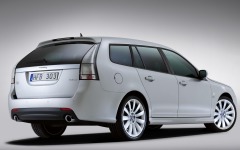 Desktop wallpaper. Saab 9-3 Griffin Sport Combi Aero 2011. ID:61663