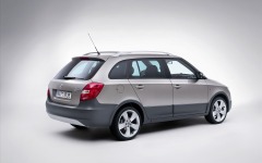 Desktop wallpaper. Skoda Fabia Scout 2009. ID:18083