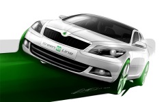 Desktop wallpaper. Skoda Octavia Green E Line Concept 2010. ID:18069