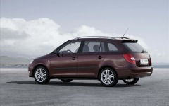 Desktop wallpaper. Skoda Fabia Estate 2011. ID:18057