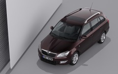 Desktop wallpaper. Skoda Fabia Estate 2011. ID:18060