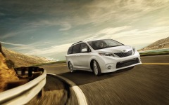 Desktop wallpaper. Toyota Sienna 2015. ID:60555