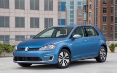 Desktop wallpaper. Volkswagen e-Golf 2015. ID:60773