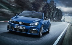 Desktop wallpaper. Volkswagen Golf R Cabriolet 2014. ID:60936