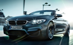 Desktop wallpaper. BMW M4 Convertible 2015. ID:61510