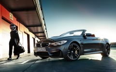 Desktop wallpaper. BMW M4 Convertible 2015. ID:61514