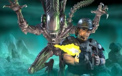 Desktop wallpaper. Aliens Vs. Predator 2. ID:10249