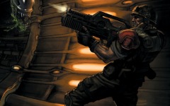 Desktop wallpaper. Aliens Vs. Predator 2. ID:10251