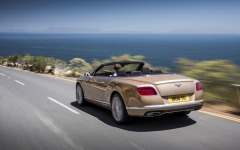 Desktop wallpaper. Bentley Continental GT Convertible 2016. ID:75198