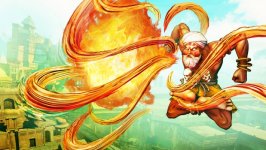 Desktop wallpaper. Dhalsim