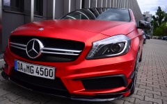 Desktop wallpaper. Mercedes-AMG A 45 Folien Experte 2015. ID:75394