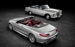 Desktop wallpaper. Mercedes-Benz S-Class Cabriolet 2017. ID:75679