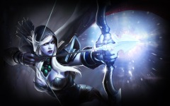 Desktop wallpaper. Drow Ranger