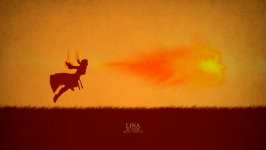 Desktop wallpaper. Lina