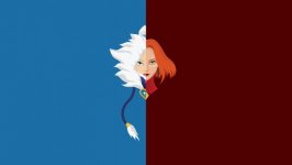 Desktop wallpaper. Crystal Maiden & Lina