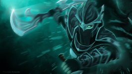 Desktop wallpaper. Phantom Assassin