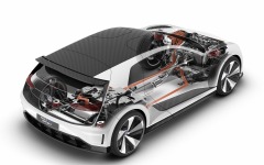 Desktop wallpaper. Volkswagen Golf GTE Sport Concept 2015. ID:76725
