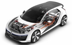 Desktop wallpaper. Volkswagen Golf GTE Sport Concept 2015. ID:76726