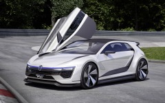 Desktop wallpaper. Volkswagen Golf GTE Sport Concept 2015. ID:76728