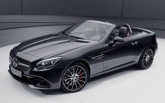 Desktop wallpaper. Mercedes-Benz SLC Night Package 2016. ID:77332