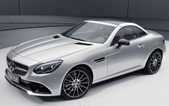 Desktop wallpaper. Mercedes-Benz SLC Night Package 2016. ID:77333