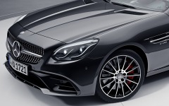 Desktop wallpaper. Mercedes-Benz SLC Night Package 2016. ID:77334