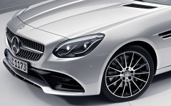 Desktop wallpaper. Mercedes-Benz SLC Night Package 2016. ID:77335