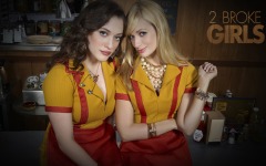 Desktop wallpaper. 2 Broke Girls. ID:77508