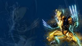 Desktop wallpaper. Wolverine