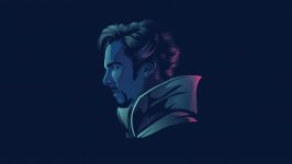 Desktop wallpaper. Dr. Strange
