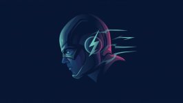 Desktop wallpaper. Flash