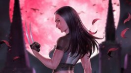 Desktop wallpaper. X-23