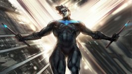 Desktop wallpaper. Nightwing