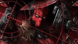 Desktop wallpaper. Red Hood