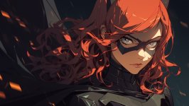 Desktop wallpaper. Batgirl
