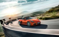 Desktop wallpaper. Porsche Boxster S 2016. ID:77368