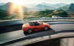 Desktop wallpaper. Porsche Boxster S 2016. ID:77369